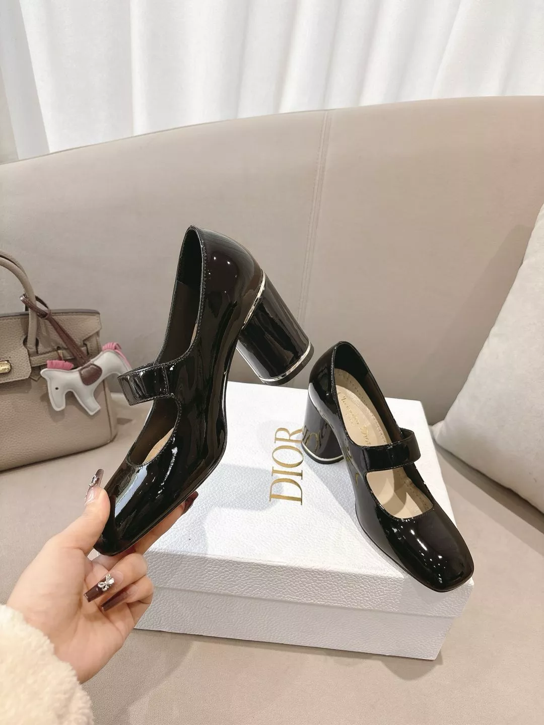 Christian Dior High-Heeled Shoes For Women Bright 4947