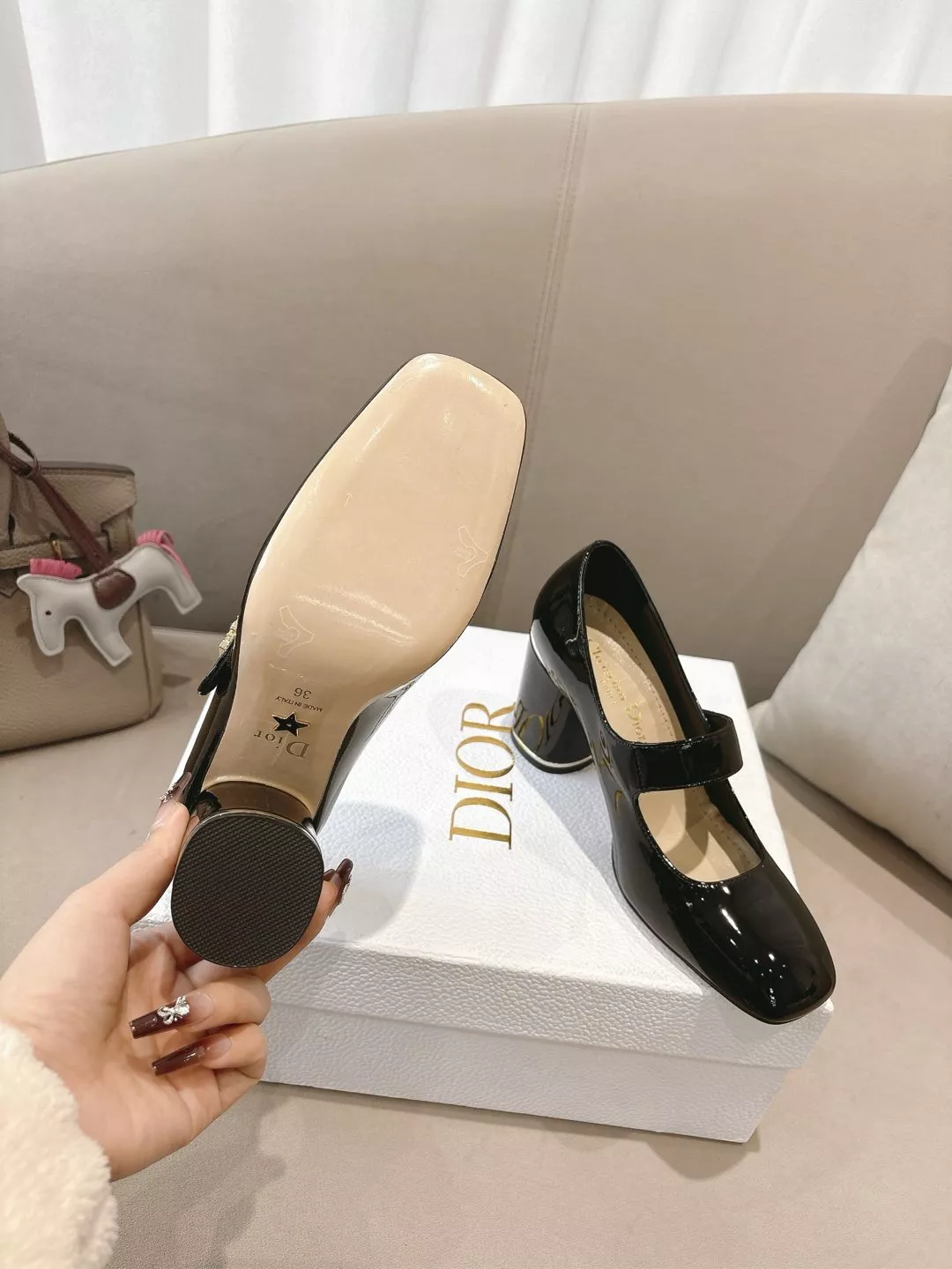 Christian Dior High-Heeled Shoes For Women Bright 4947