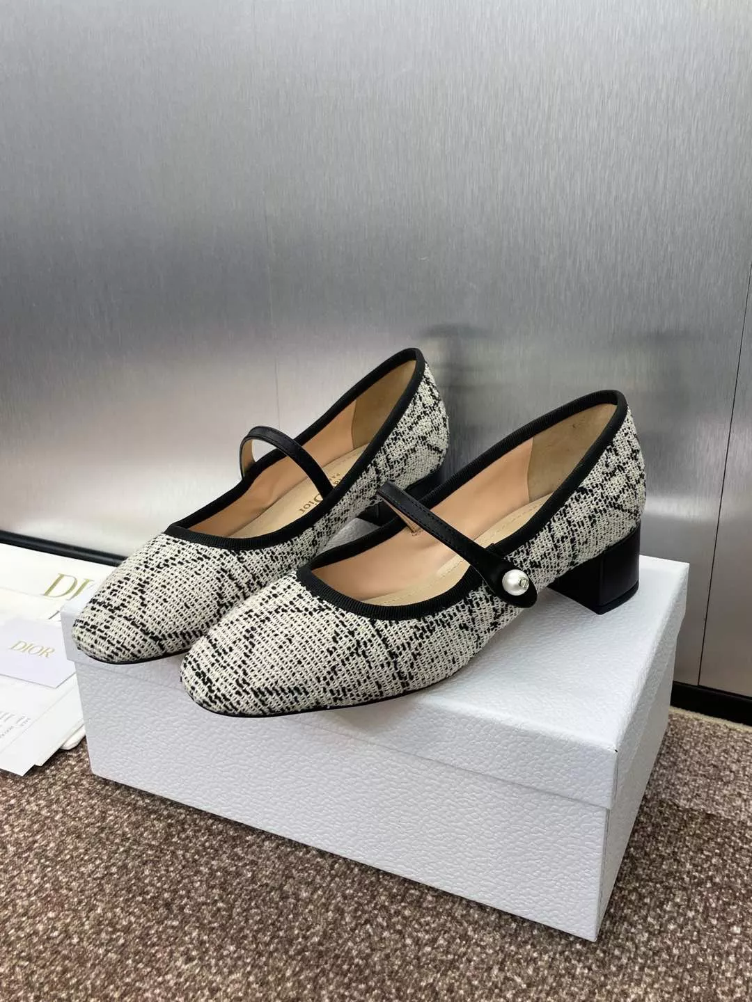 Christian Dior High-Heeled Shoes For Women Elegant 5152