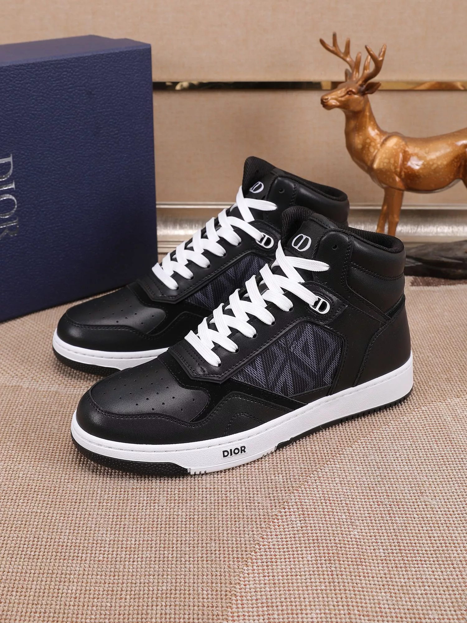 Christian Dior High Top Shoes For Men Comfortable 5652