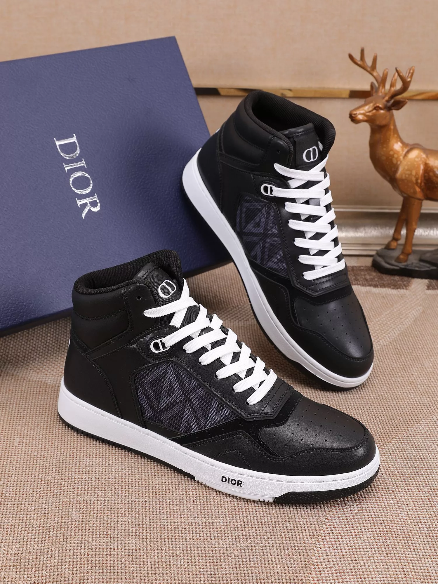 Christian Dior High Top Shoes For Men Comfortable 5652