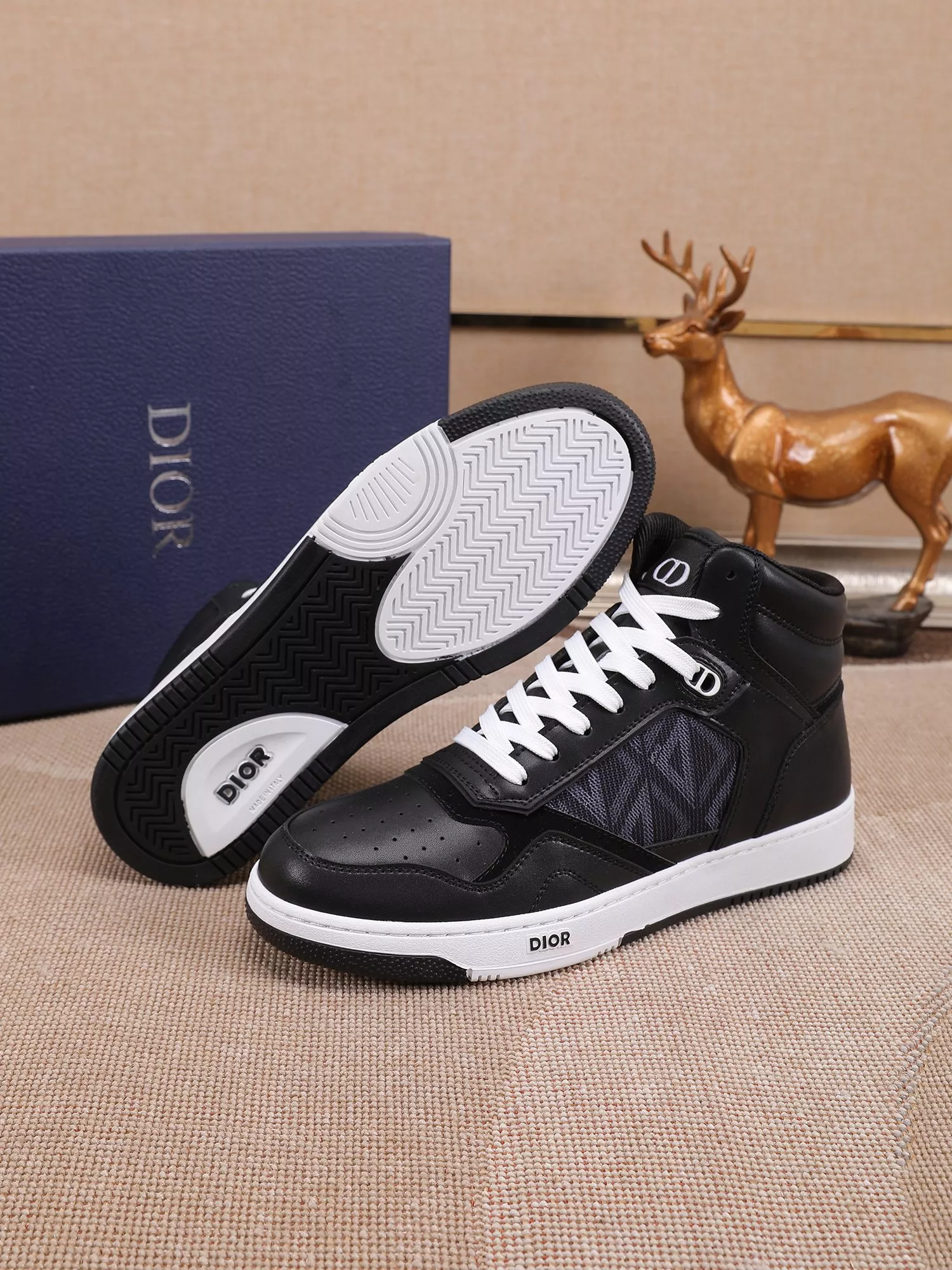 Christian Dior High Top Shoes For Men Comfortable 5652