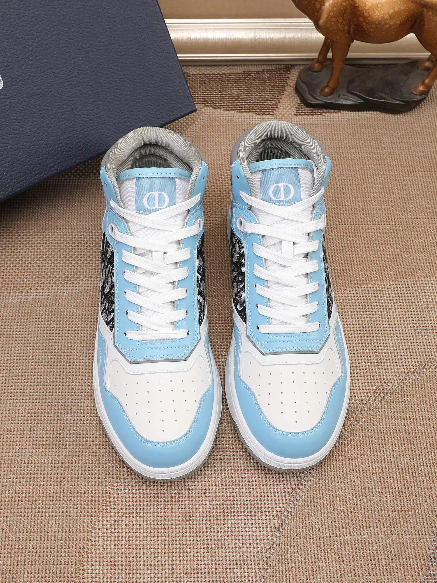 Christian Dior High Top Shoes For Men Durable 4123