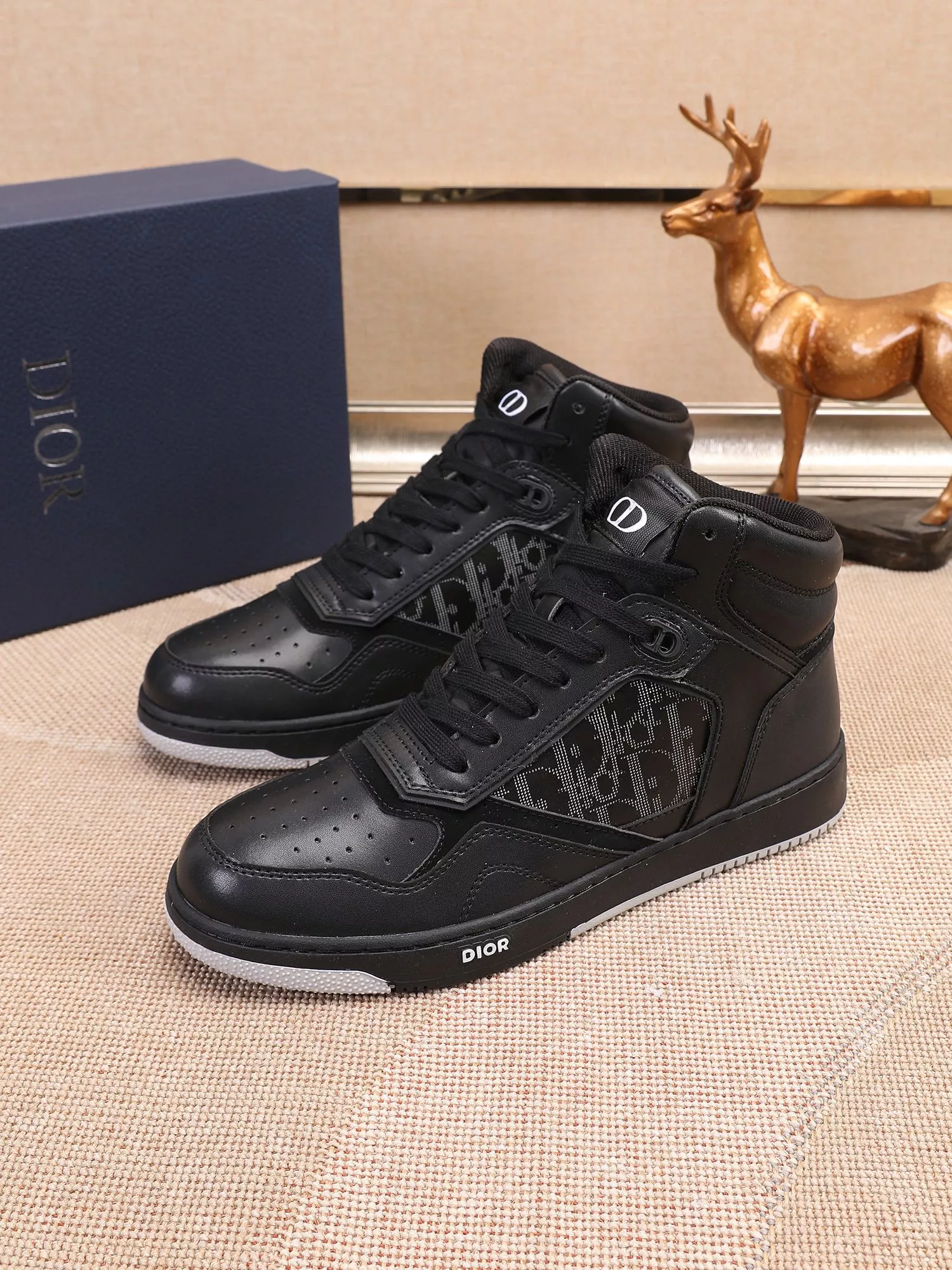 Christian Dior High Top Shoes For Men EyeCatching 5615