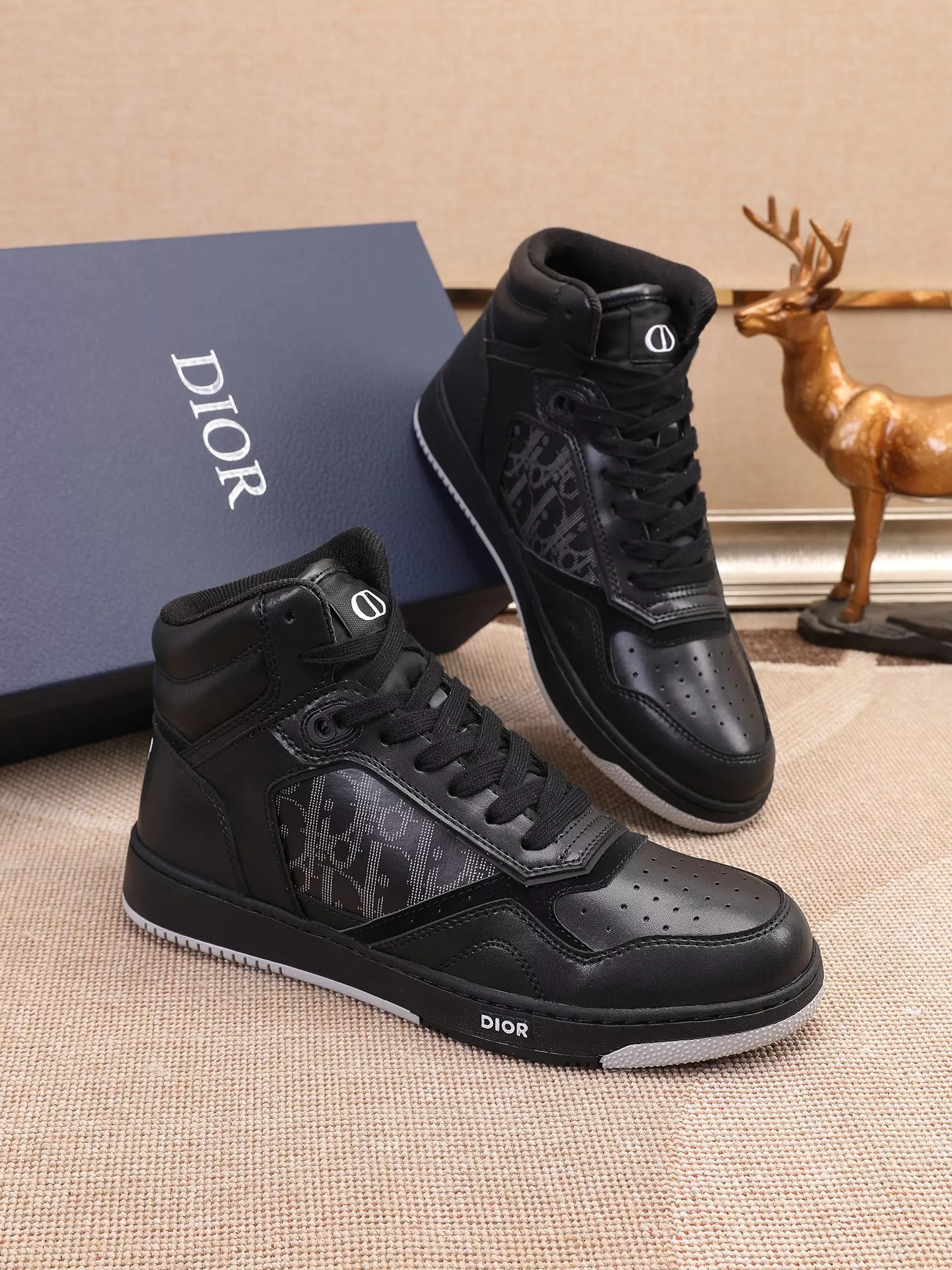 Christian Dior High Top Shoes For Men EyeCatching 5615