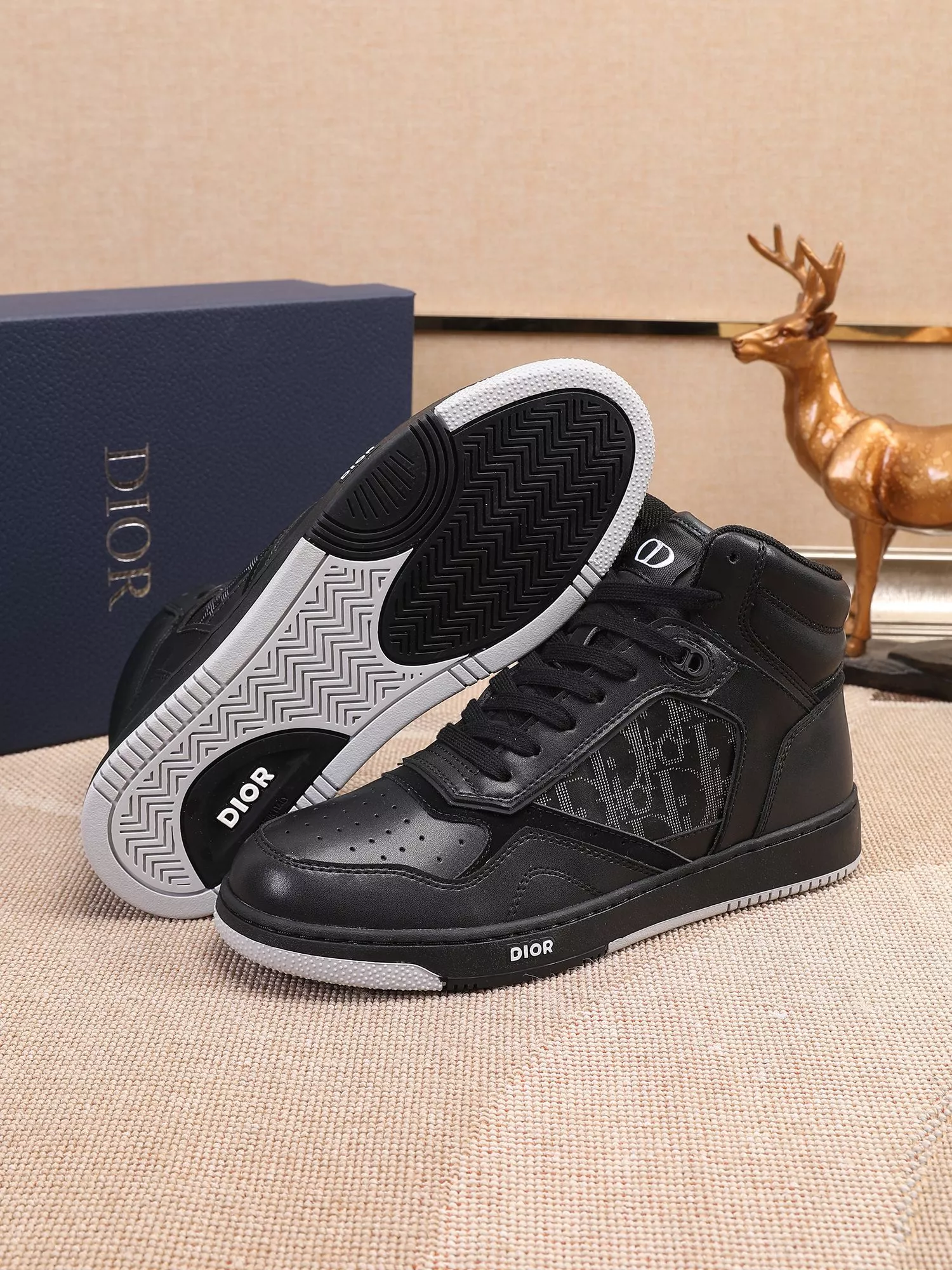 Christian Dior High Top Shoes For Men EyeCatching 5615