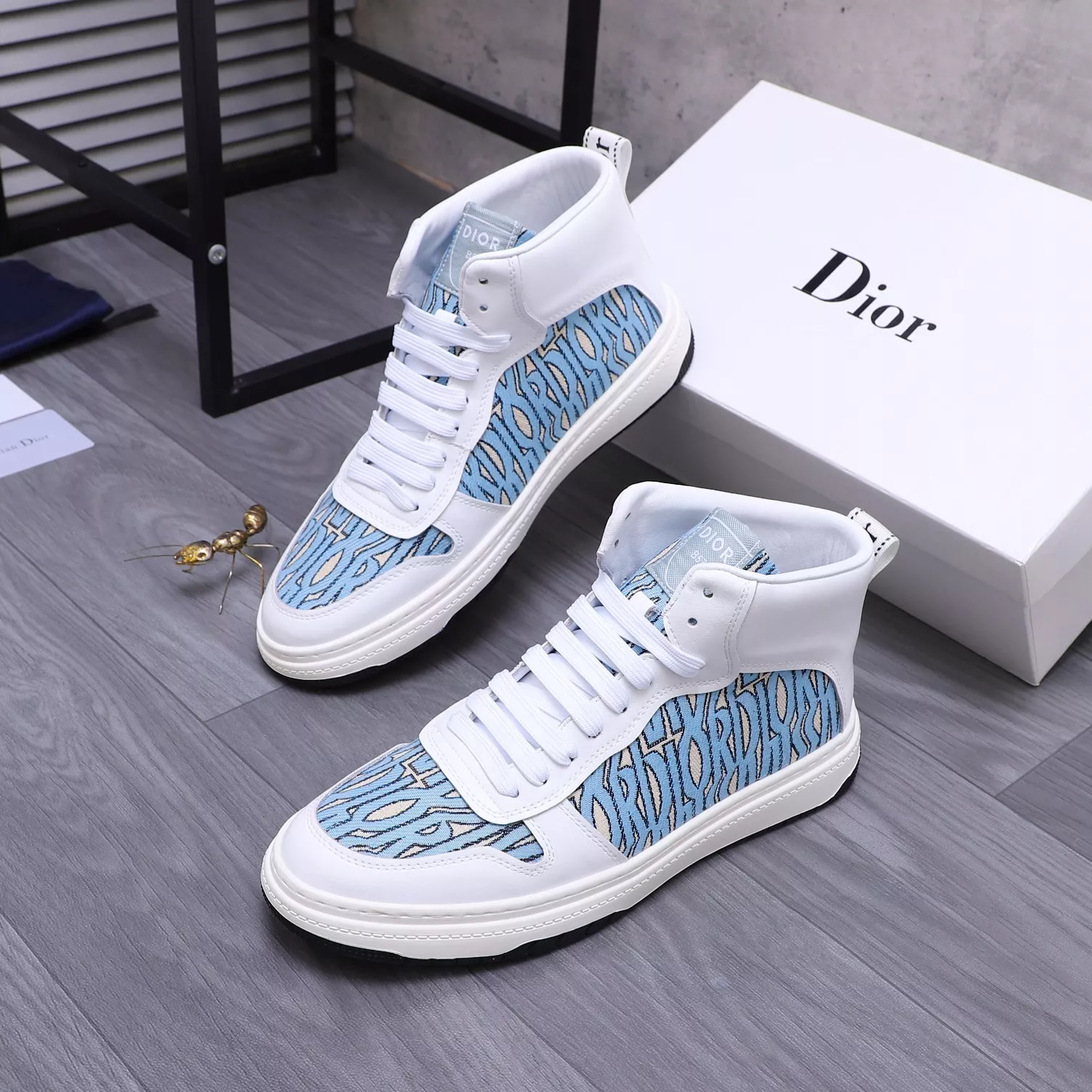 Christian Dior High Top Shoes For Men Fashionable 6169