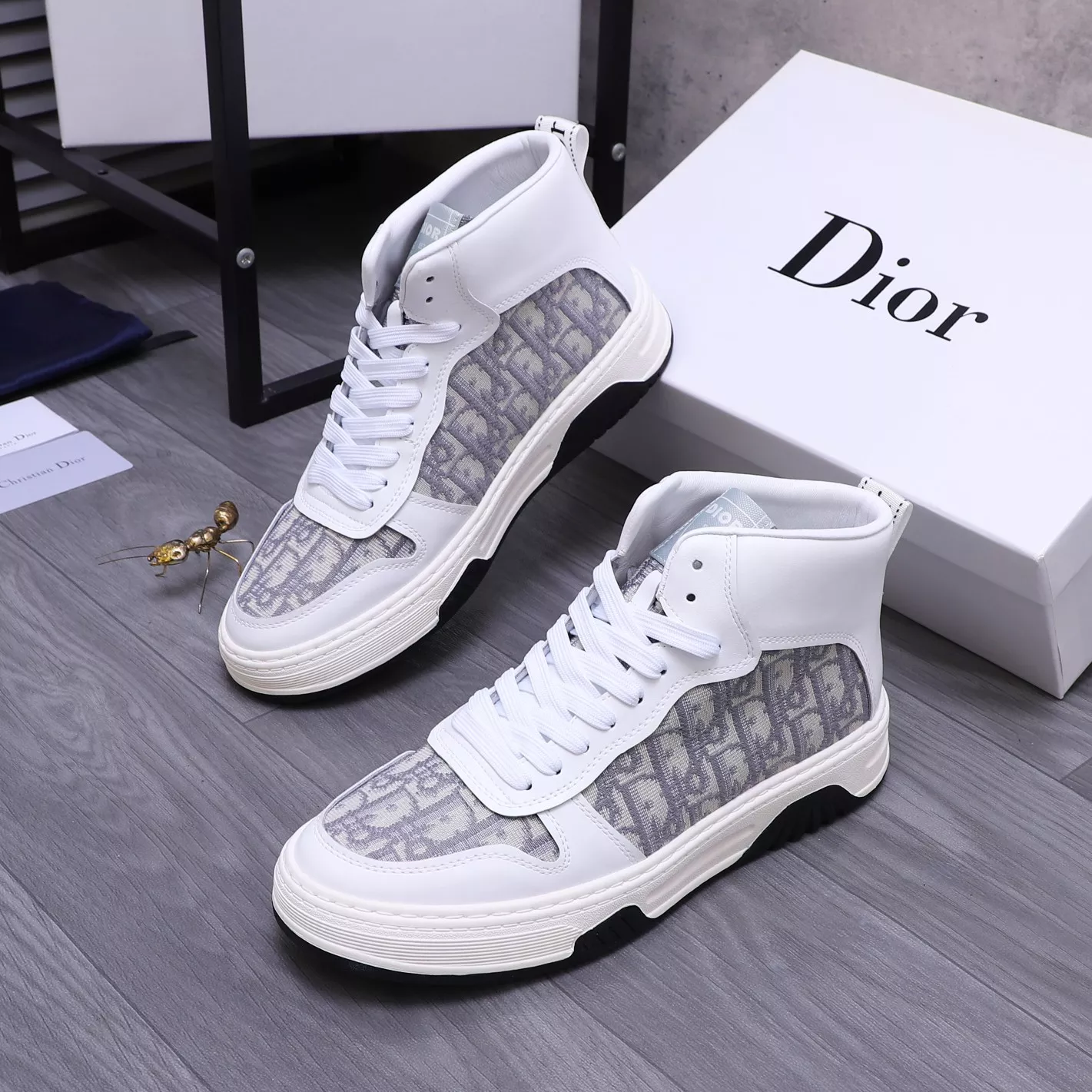 Christian Dior High Top Shoes For Men HighQuality 4334