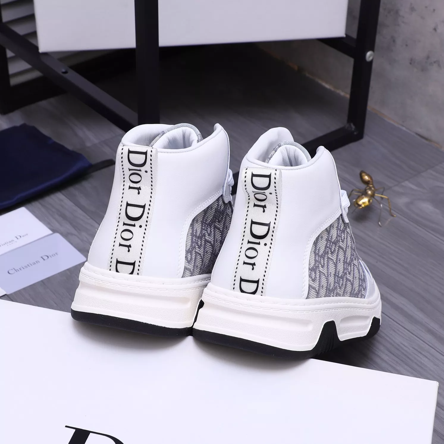 Christian Dior High Top Shoes For Men HighQuality 4334