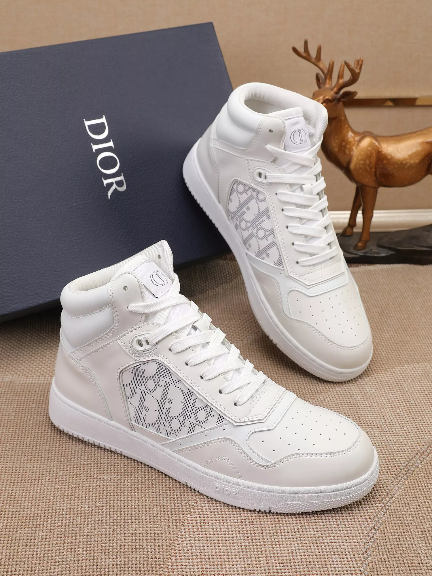 Christian Dior High Top Shoes For Men Sophisticated 6956
