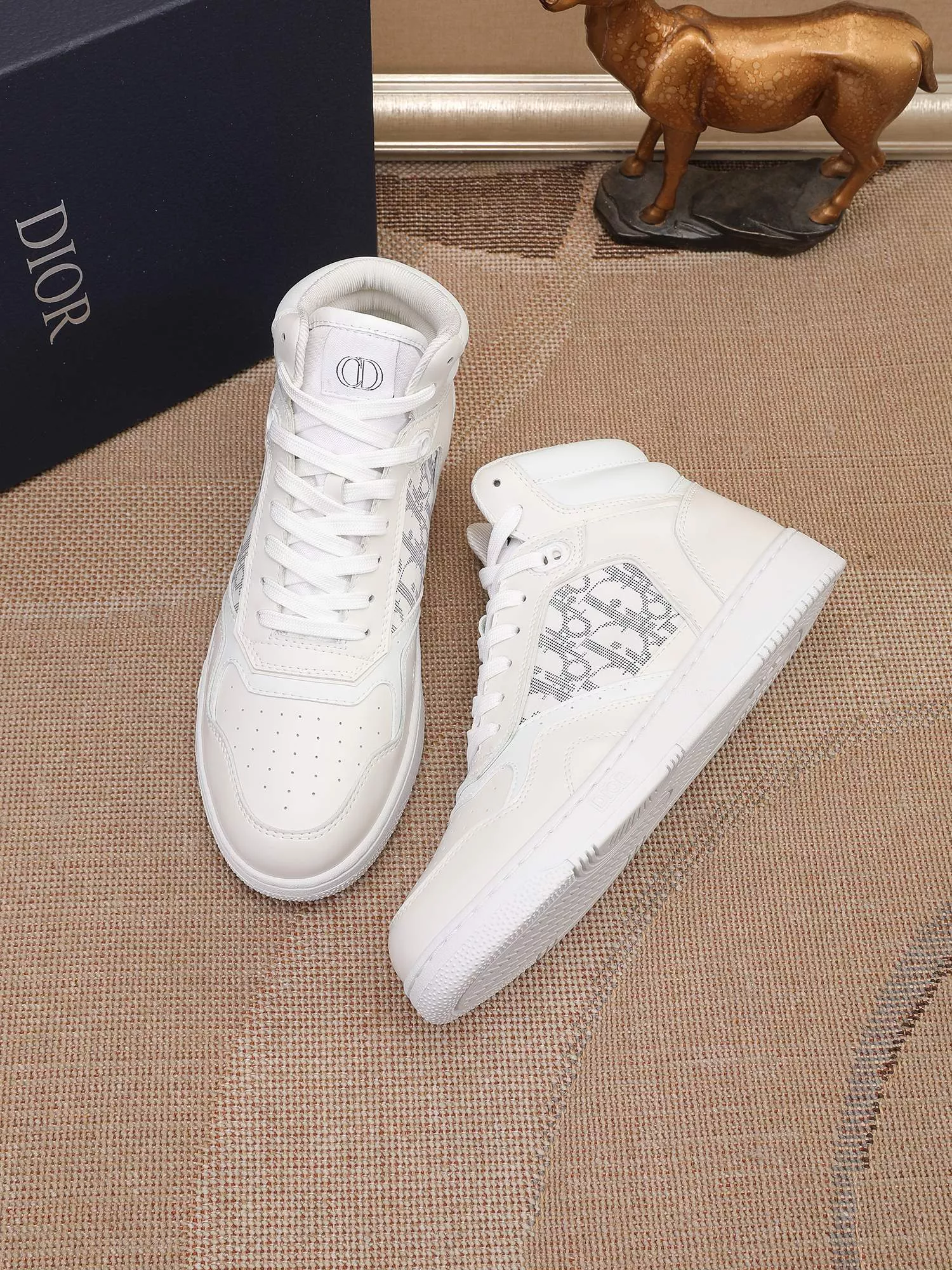 Christian Dior High Top Shoes For Men Sophisticated 6956