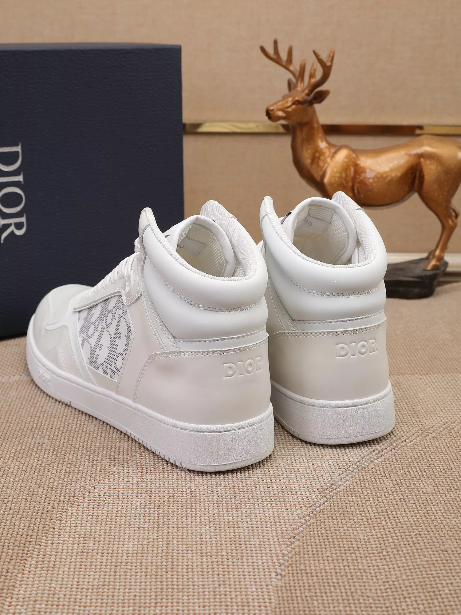 Christian Dior High Top Shoes For Men Sophisticated 6956