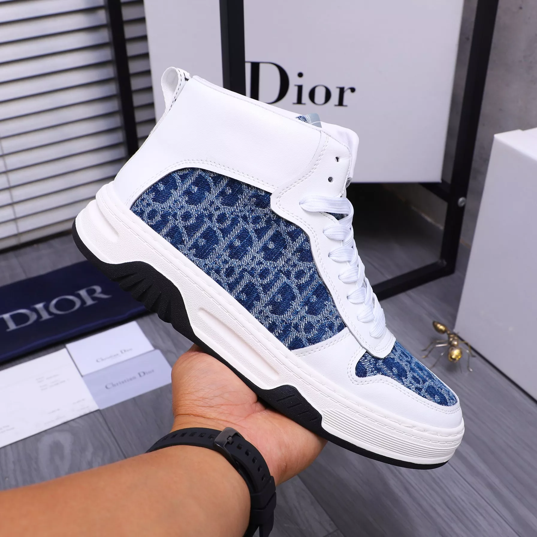 Christian Dior High Top Shoes For Men SportInspired 7735