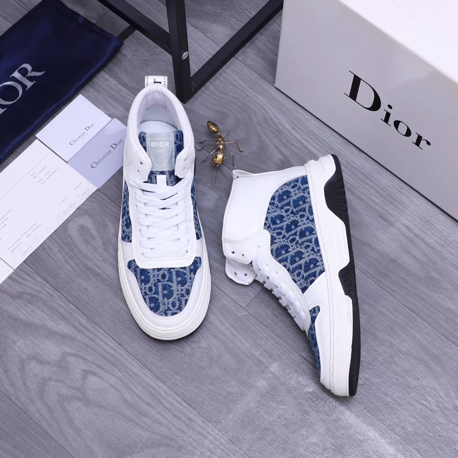 Christian Dior High Top Shoes For Men SportInspired 7735