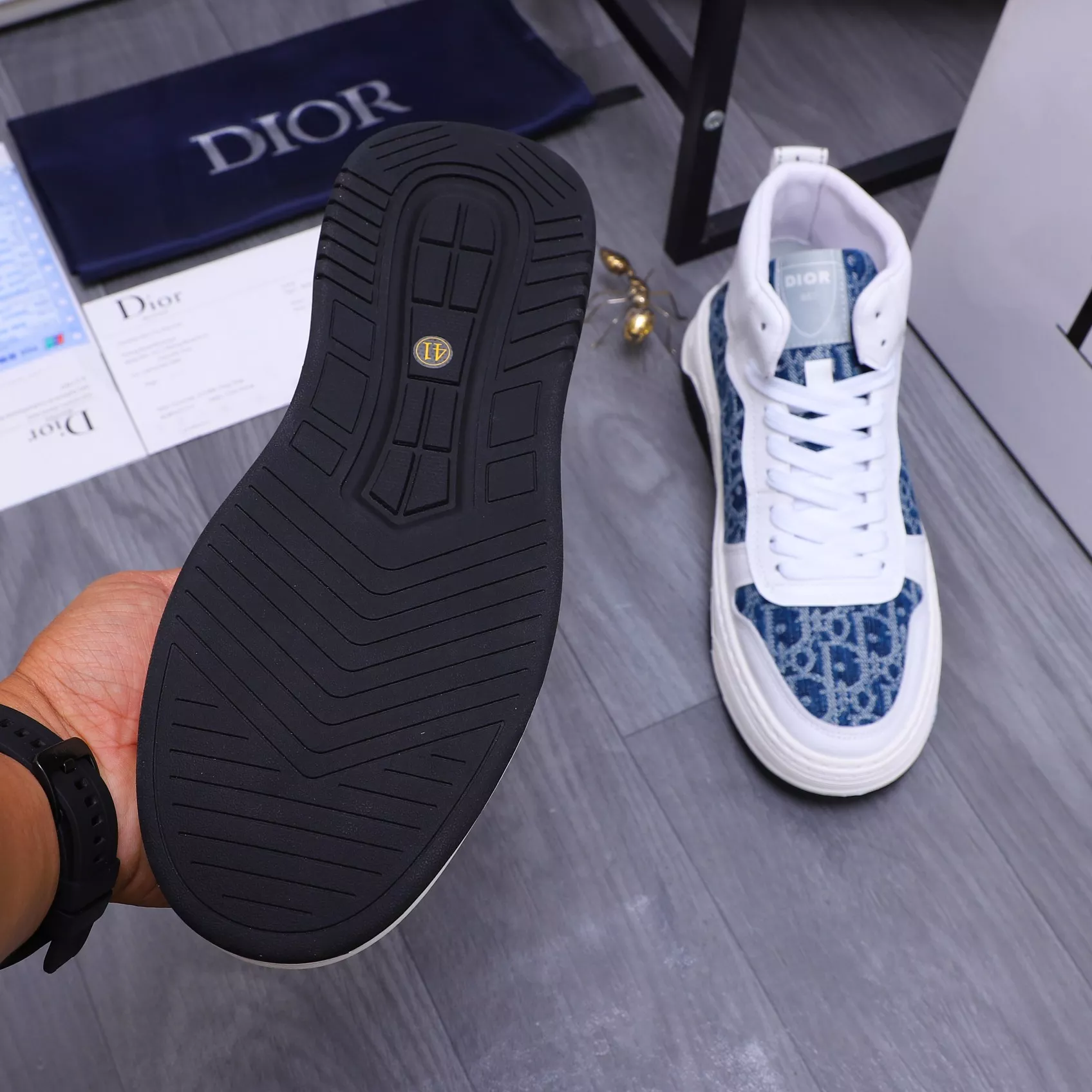 Christian Dior High Top Shoes For Men SportInspired 7735