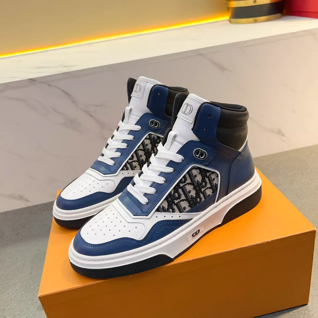 Christian Dior High Top Shoes For Men Trendsetting 8556