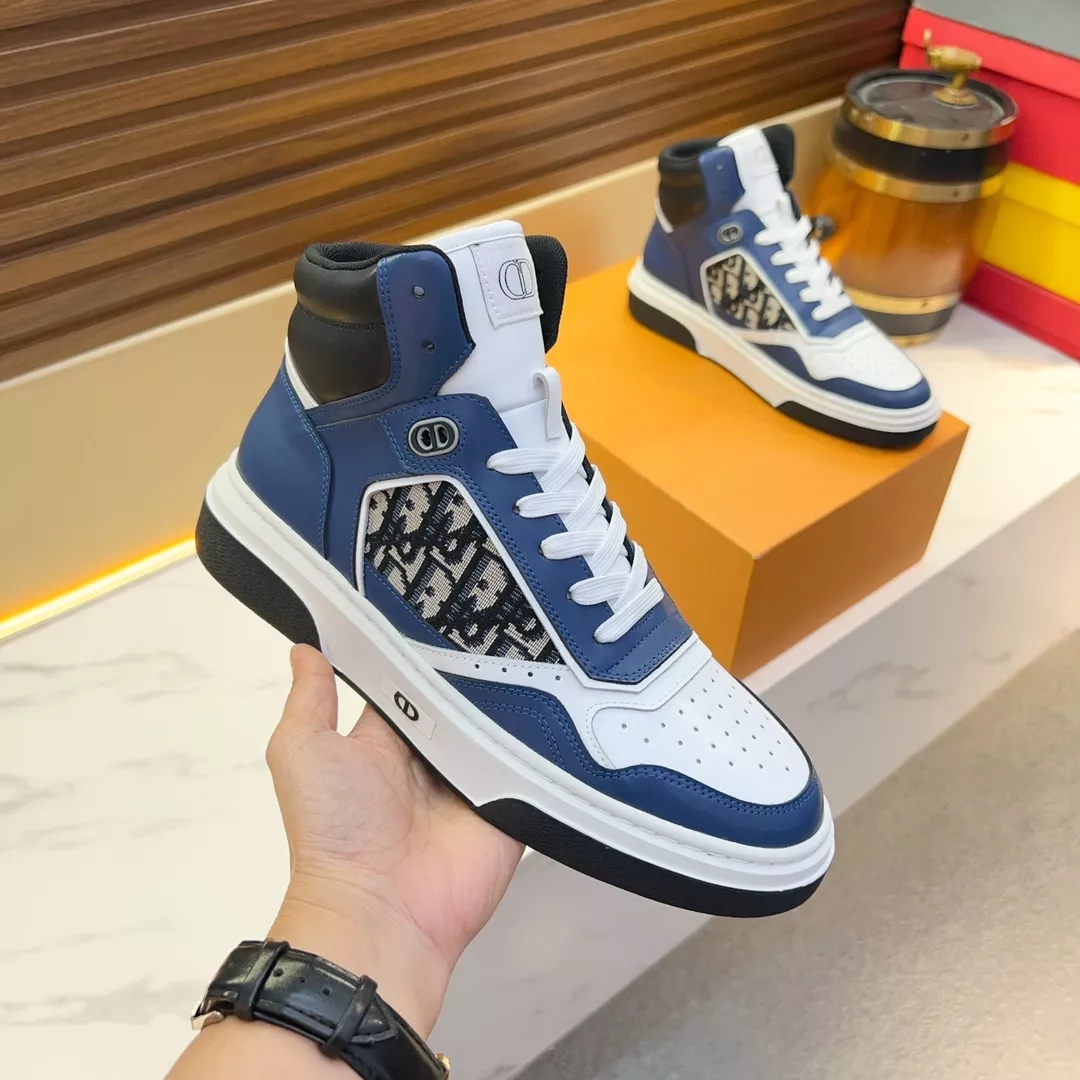 Christian Dior High Top Shoes For Men Trendsetting 8556