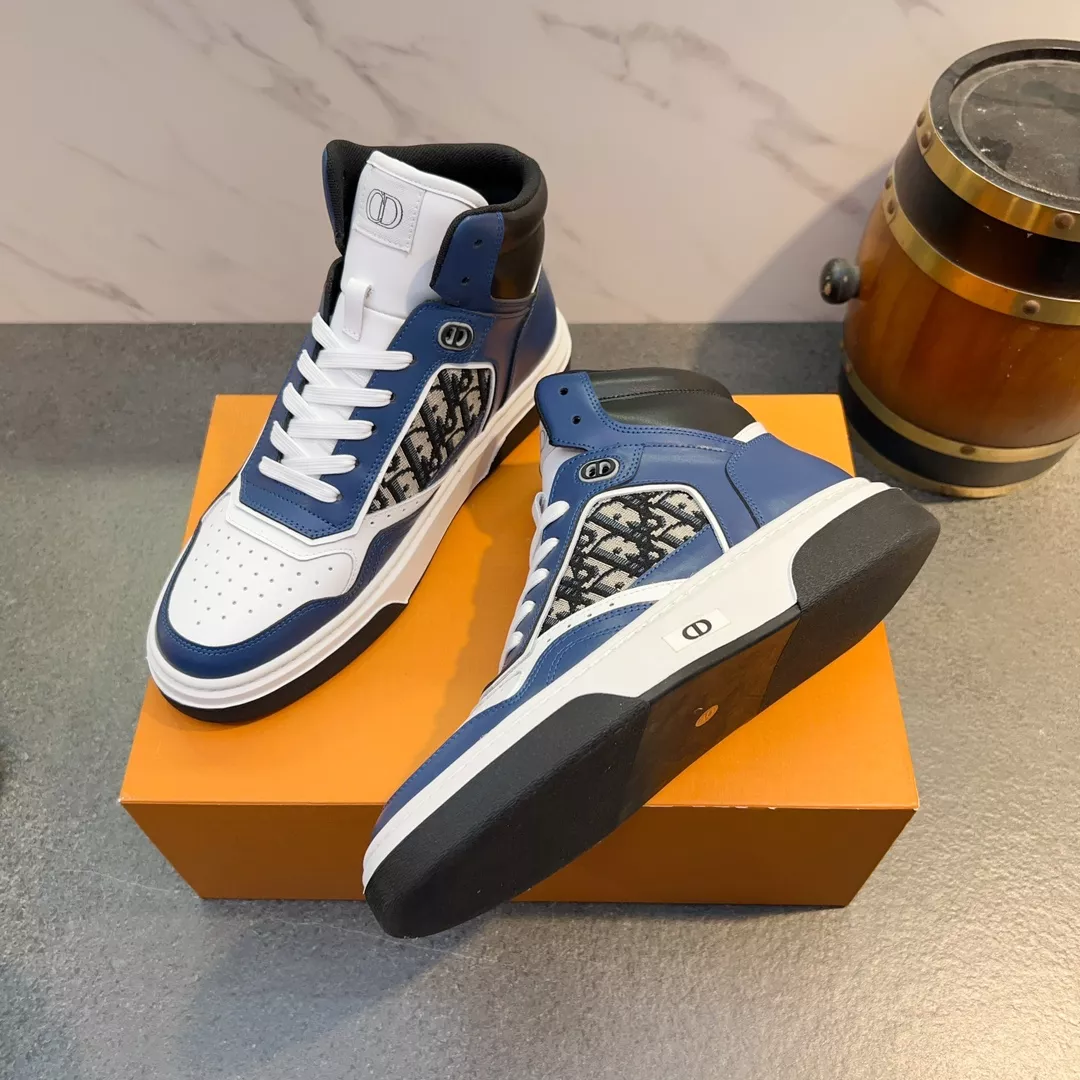 Christian Dior High Top Shoes For Men Trendsetting 8556