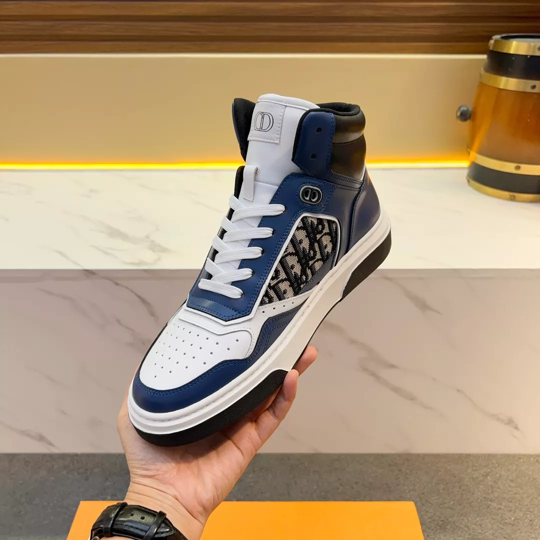 Christian Dior High Top Shoes For Men Trendsetting 8556
