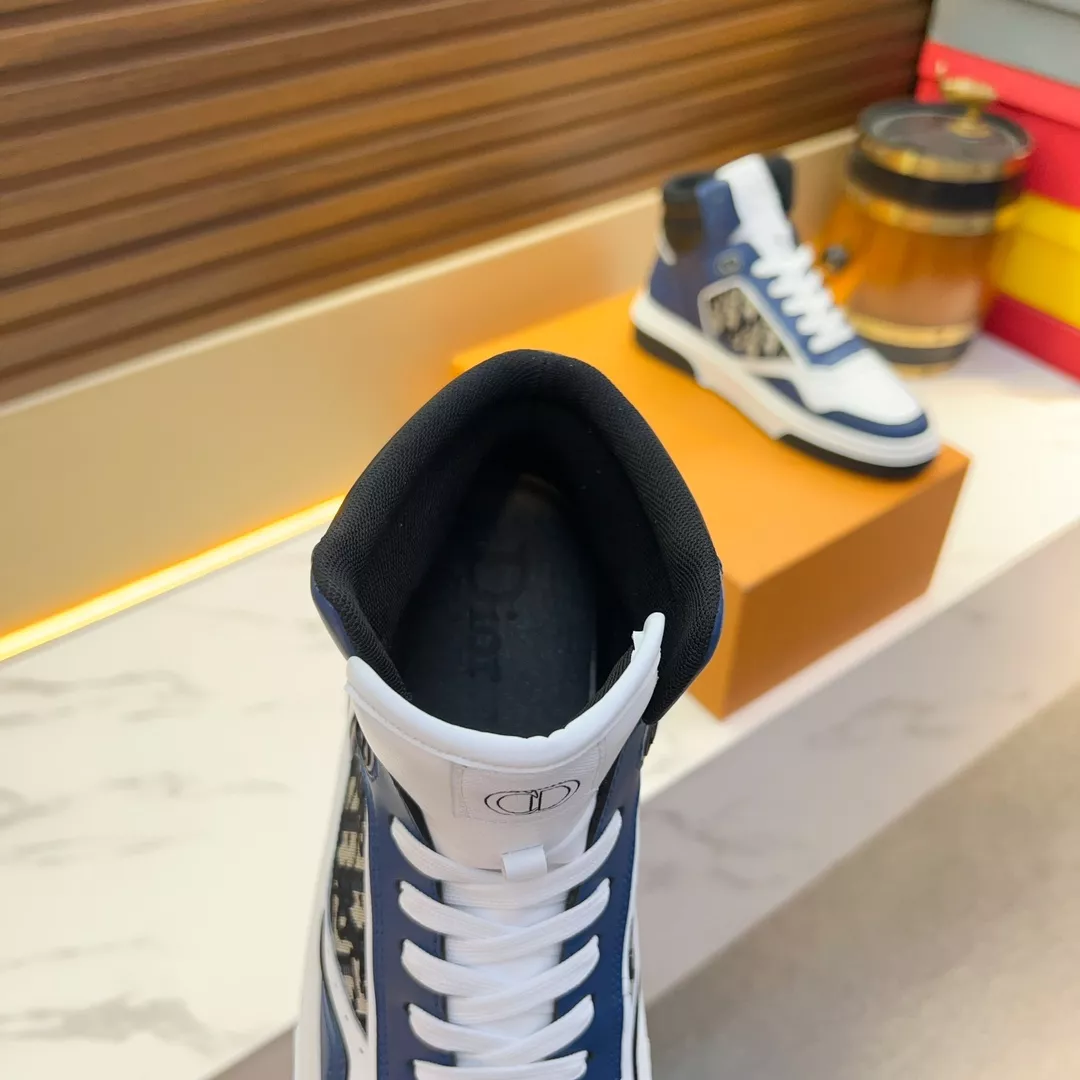 Christian Dior High Top Shoes For Men Trendsetting 8556