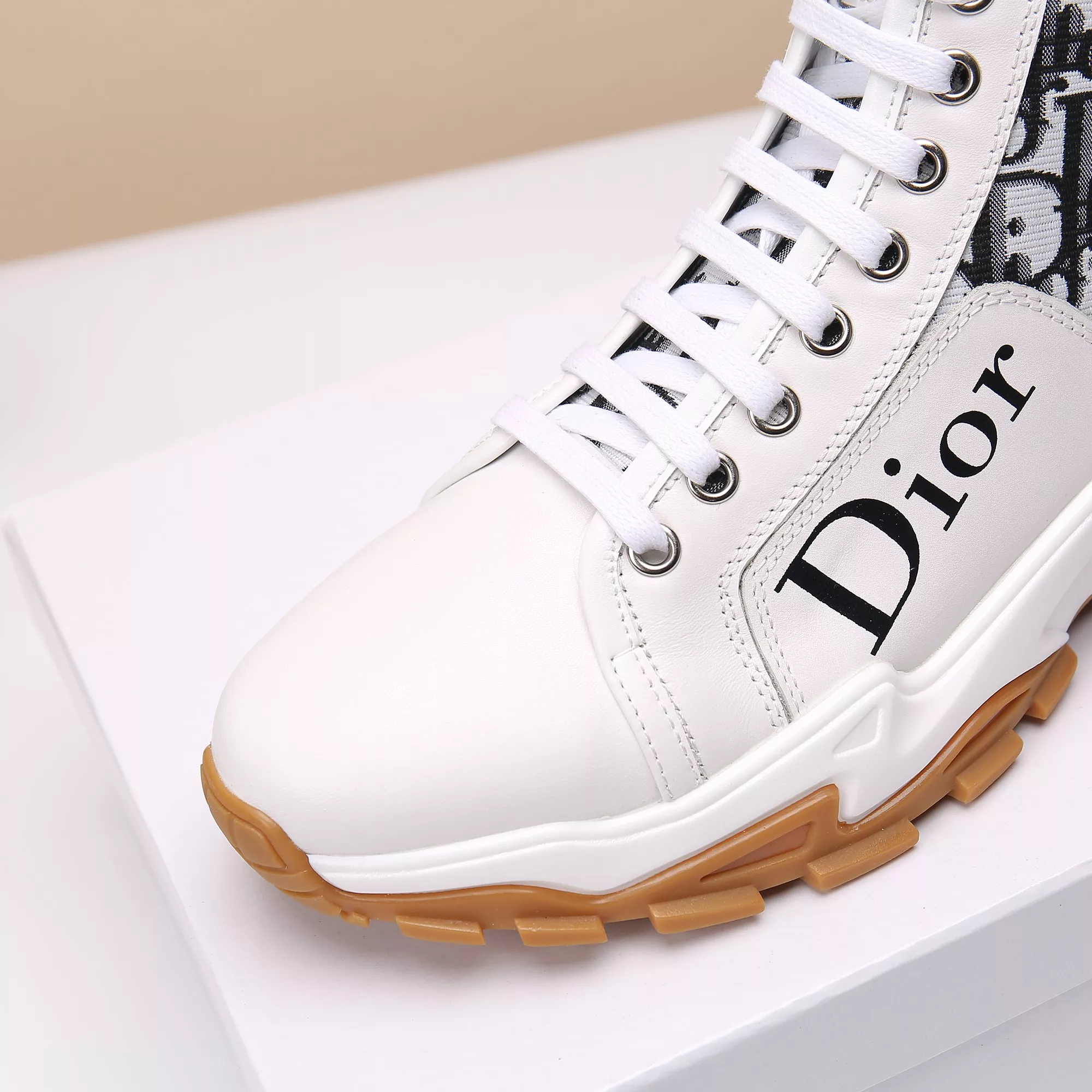 Christian Dior High Top Shoes For Women Bright 4476