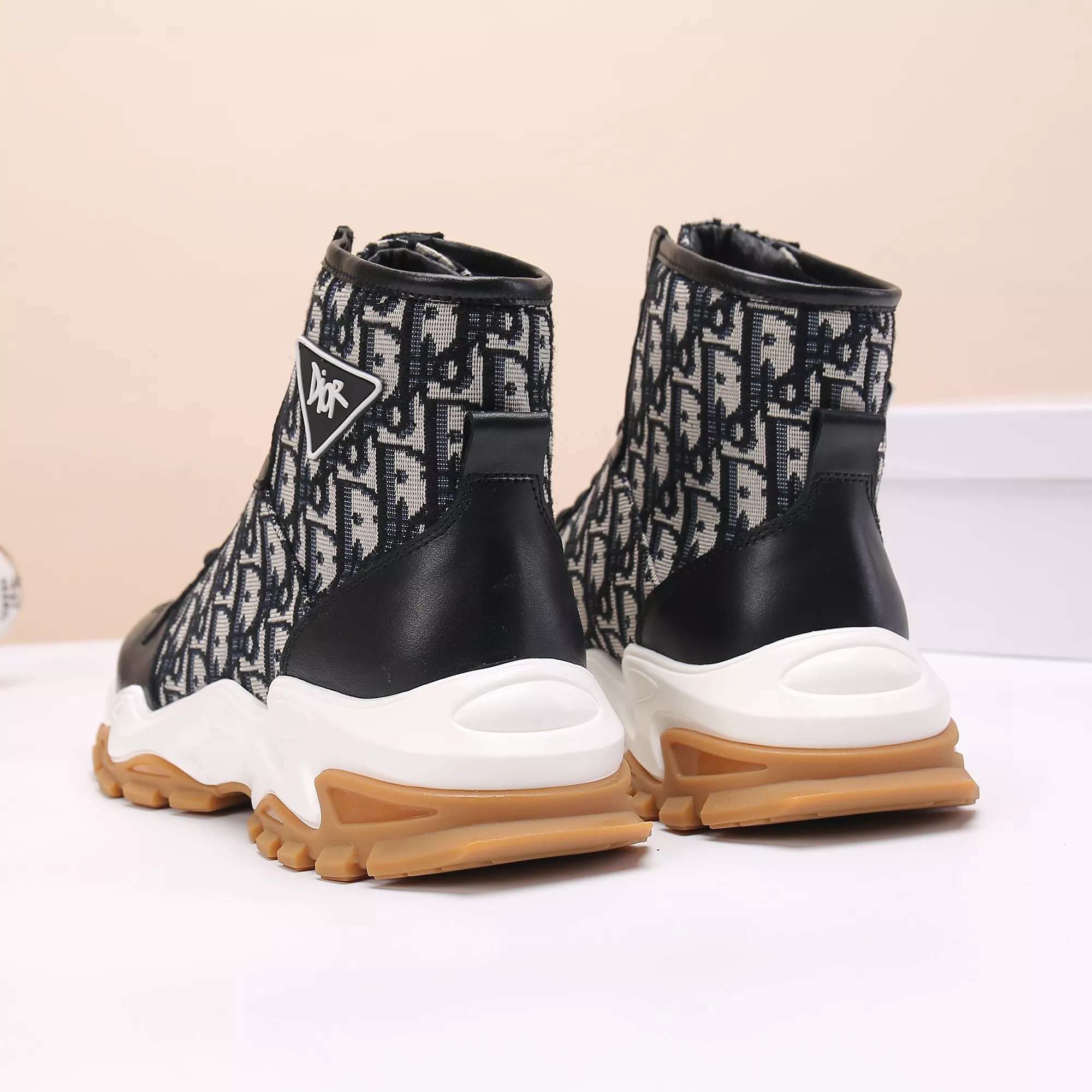 Christian Dior High Top Shoes For Women Lightweight 8725