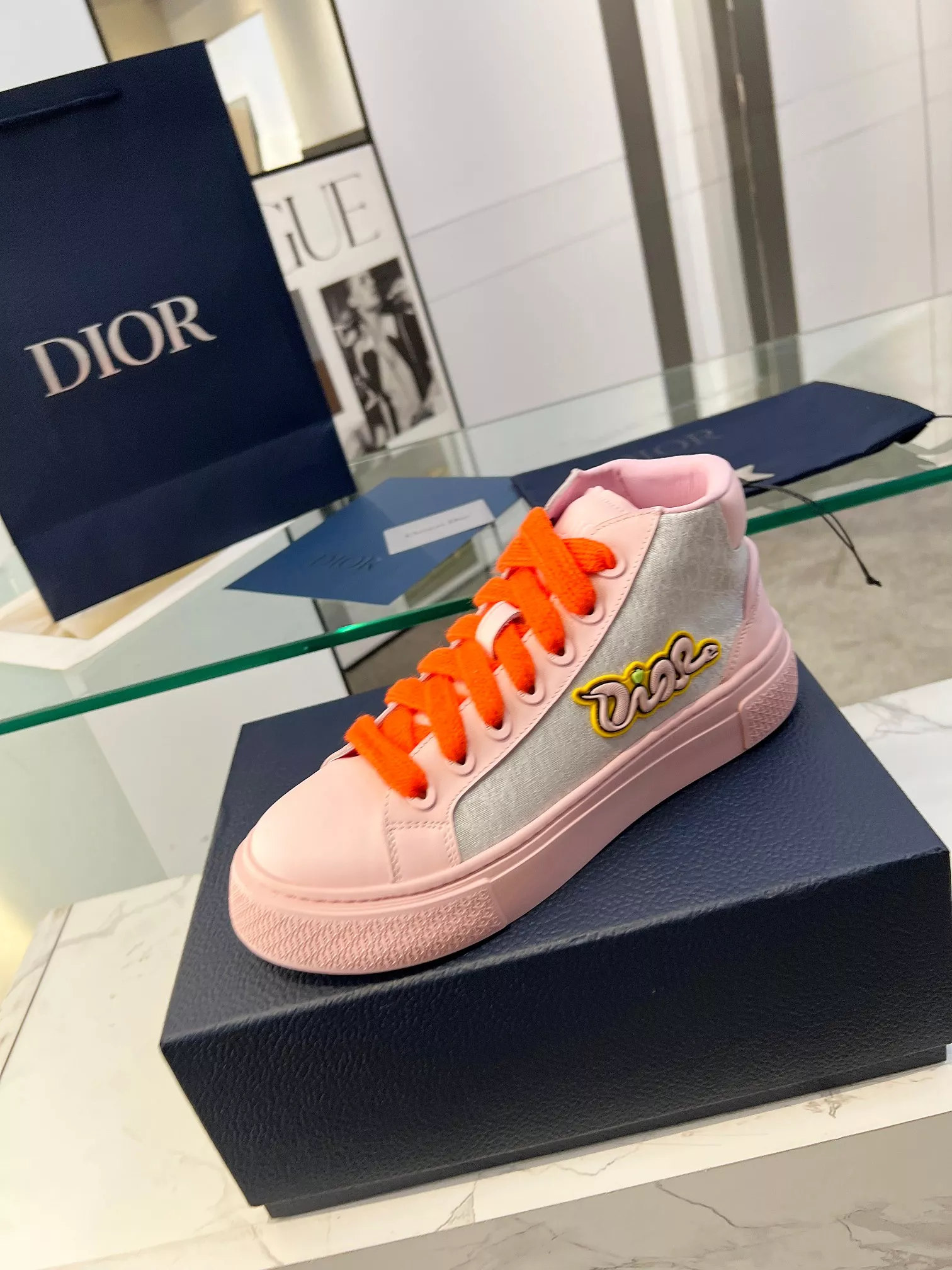Christian Dior High Top Shoes For Women Popular 5469