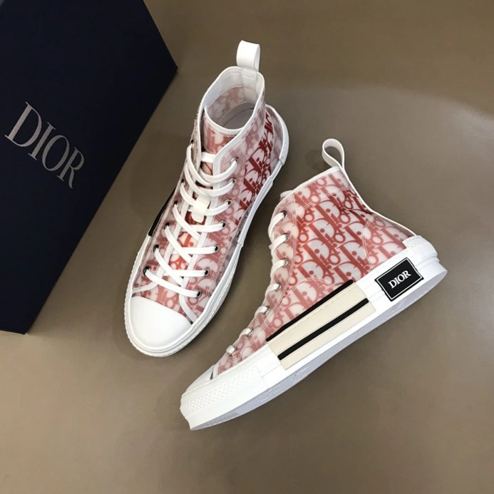 Christian Dior High Tops Shoes For Men Breathable 3660