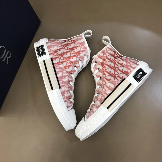 Christian Dior High Tops Shoes For Men Breathable 3660