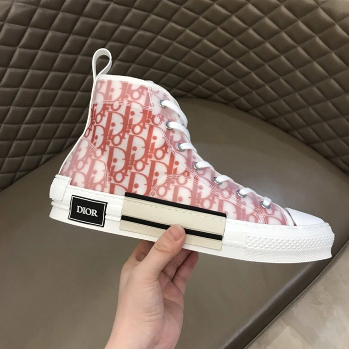 Christian Dior High Tops Shoes For Men Breathable 3660