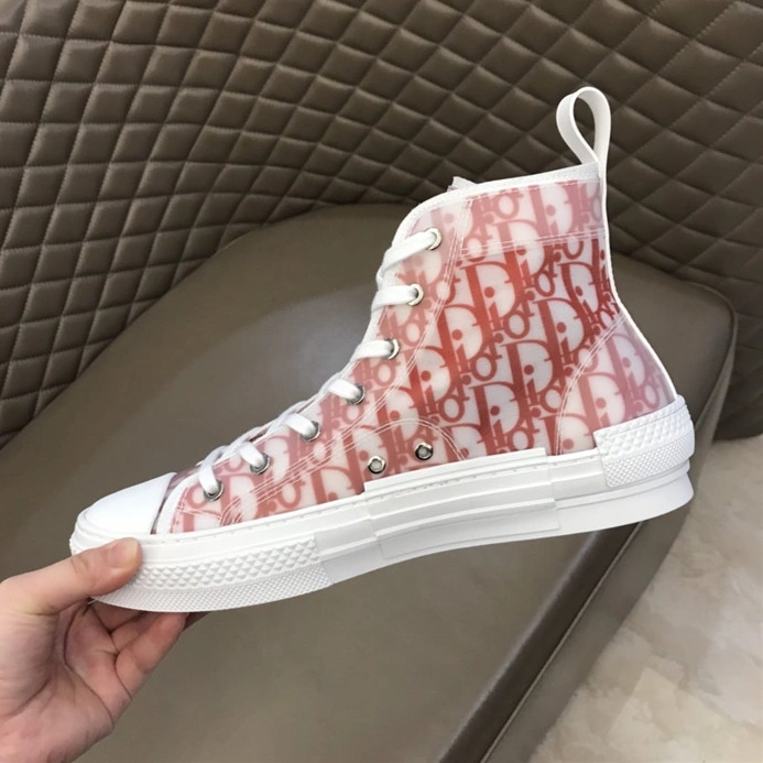 Christian Dior High Tops Shoes For Men Breathable 3660