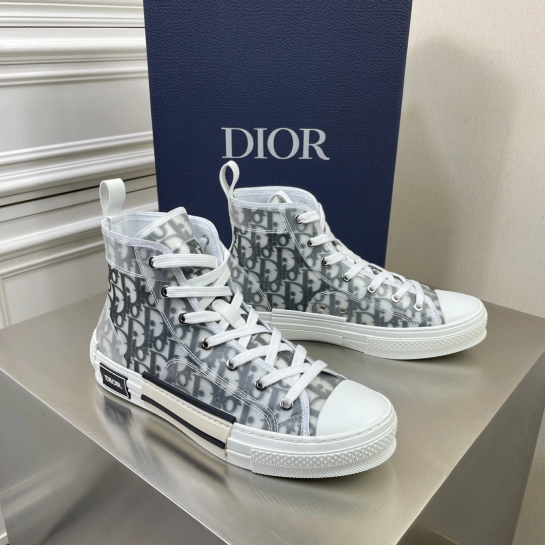 Christian Dior High Tops Shoes For Men Durable 8785