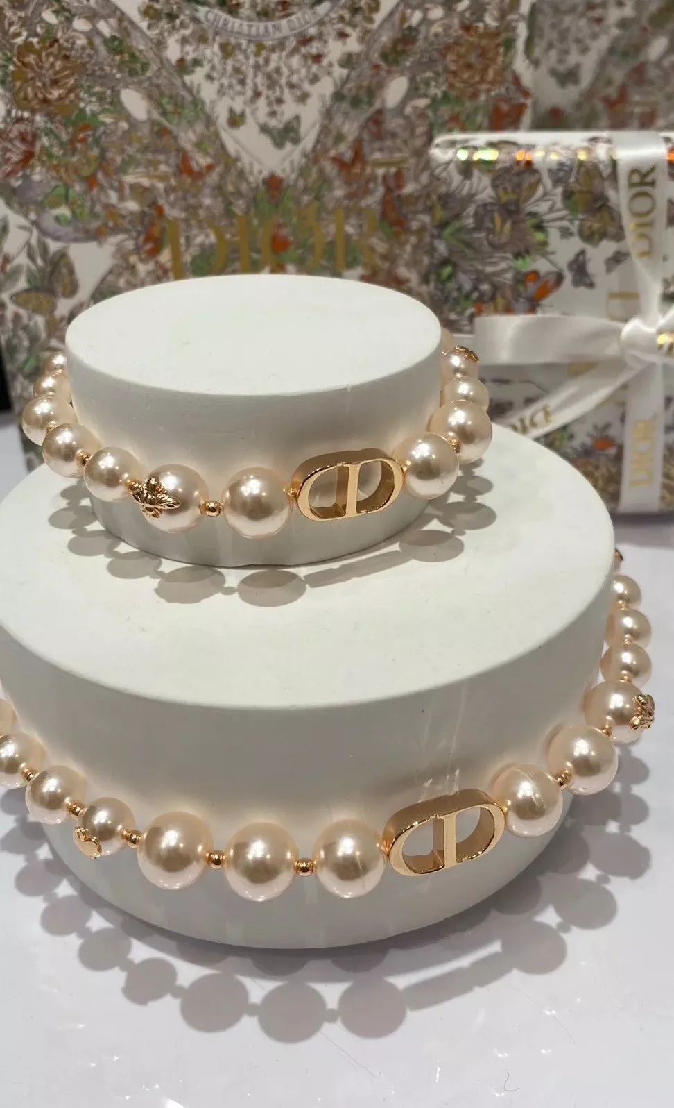 Christian Dior Jewelry Set For Women Popular 844