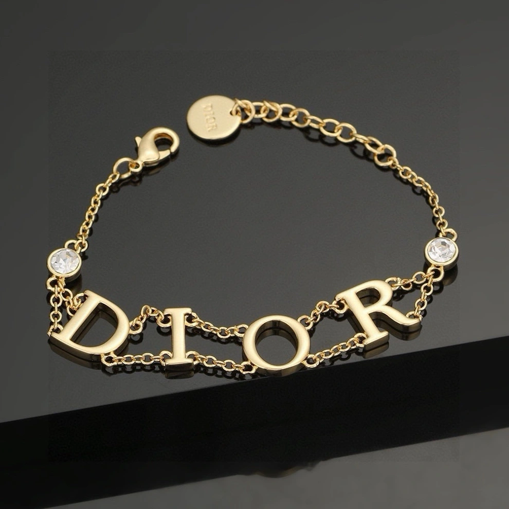 Christian Dior Jewelry Set Trendy 5558