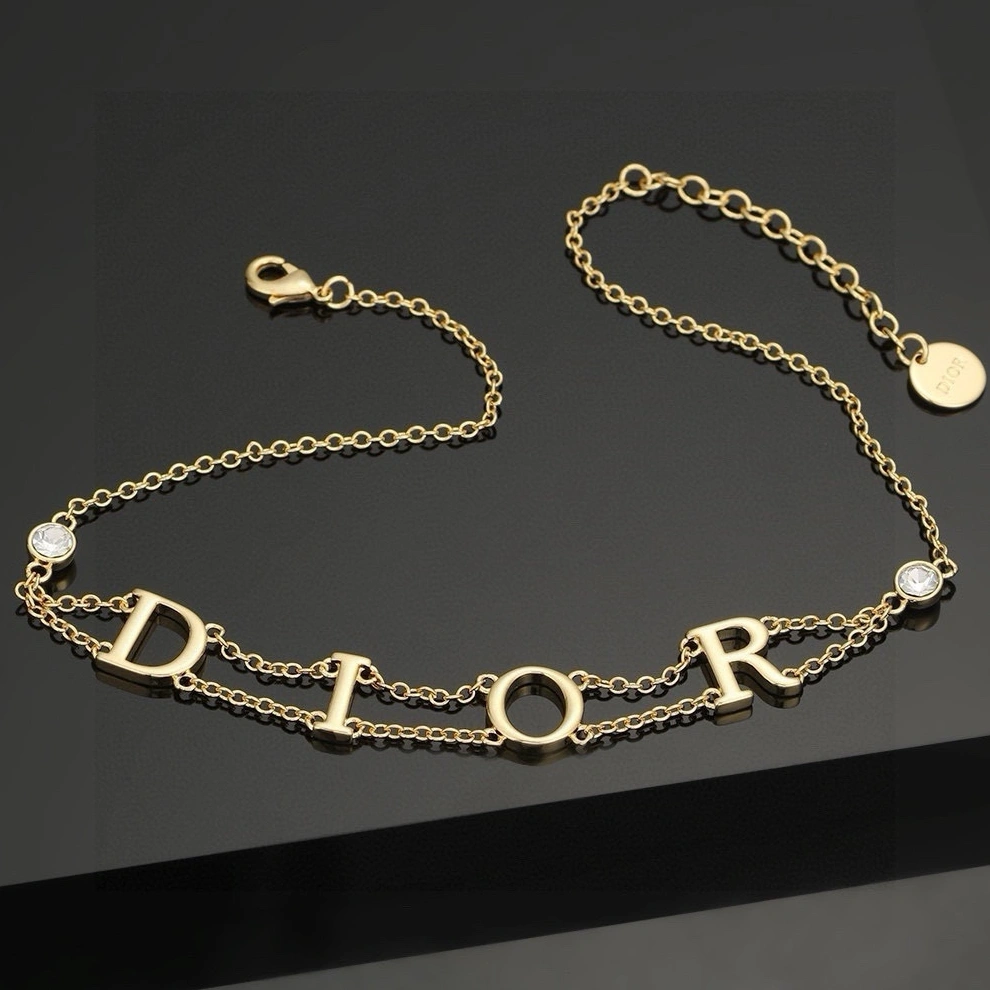 Christian Dior Jewelry Set Trendy 5558