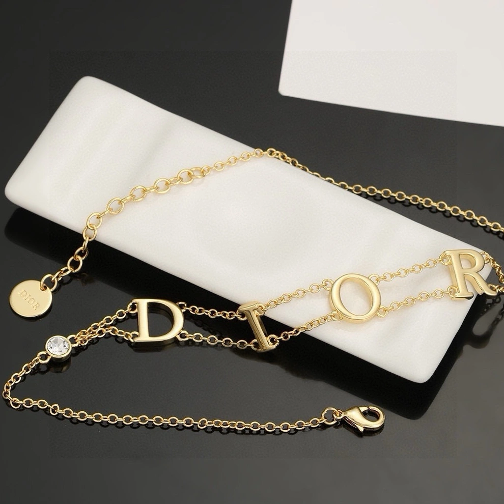 Christian Dior Jewelry Set Trendy 5558