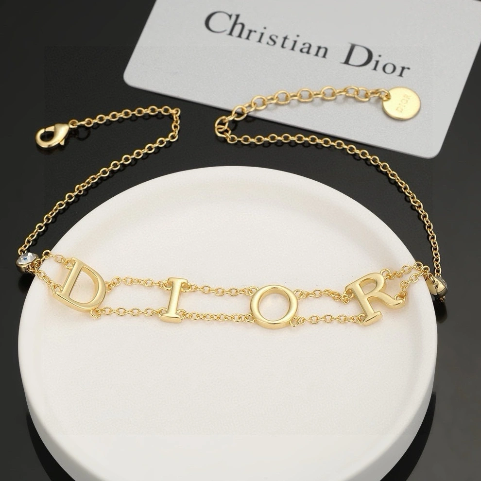 Christian Dior Jewelry Set Trendy 5558
