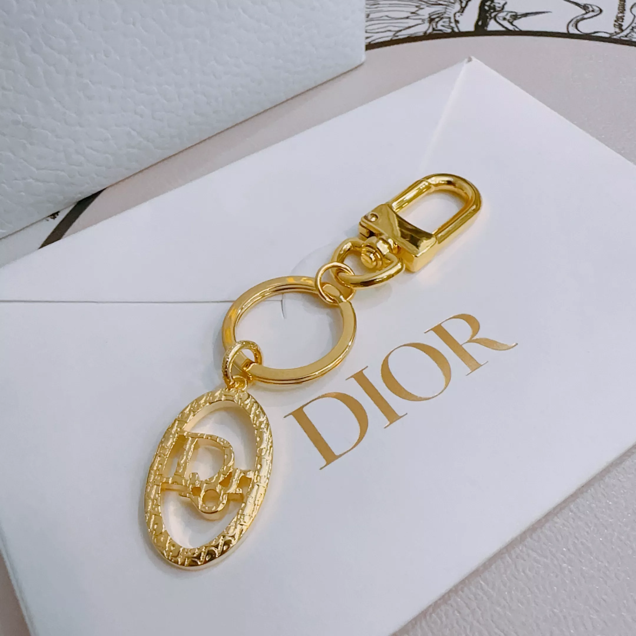 Christian Dior Key Holder And Bag Buckle Functional 8538