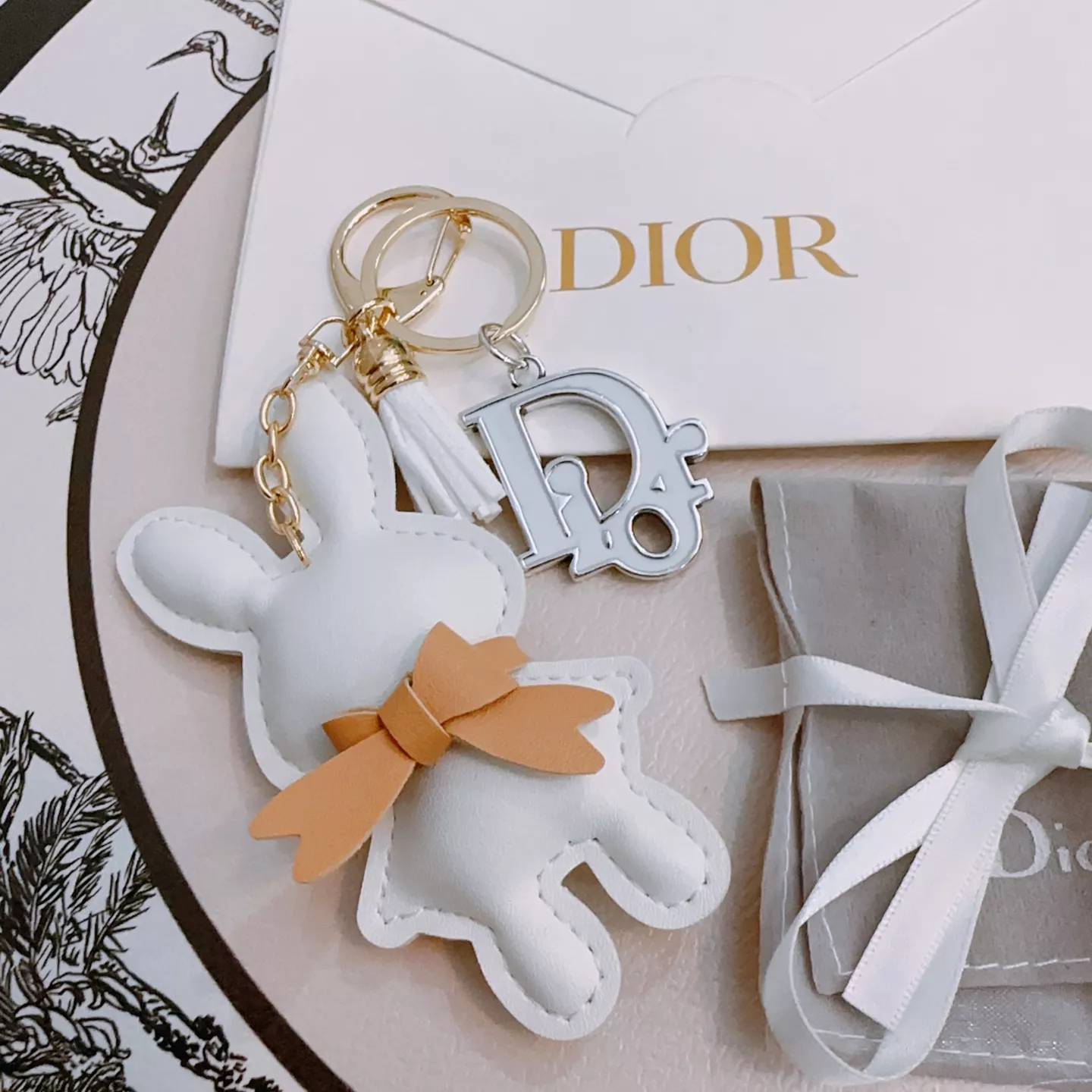 Christian Dior Key Holder And Bag Buckle NewStyle 6333