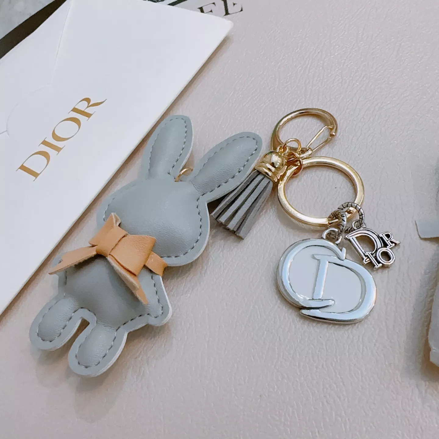 Christian Dior Key Holder And Bag Buckle Resilient 448