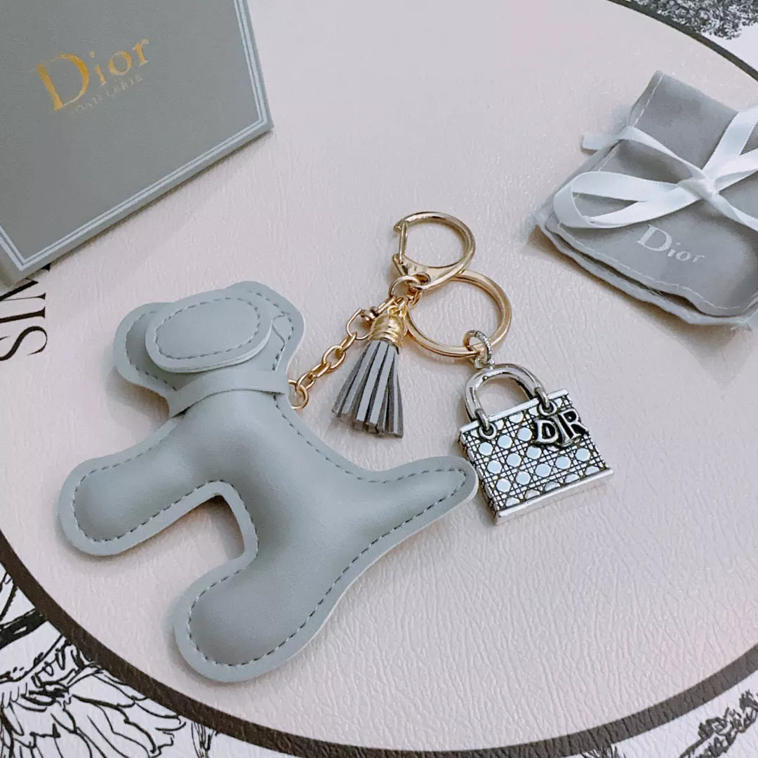 Christian Dior Key Holder And Bag Buckle Stylish 1054