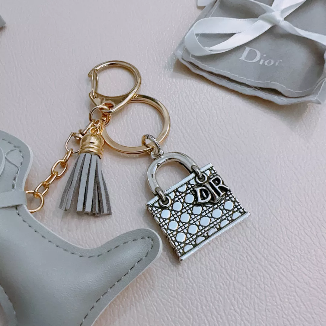 Christian Dior Key Holder And Bag Buckle Stylish 1054