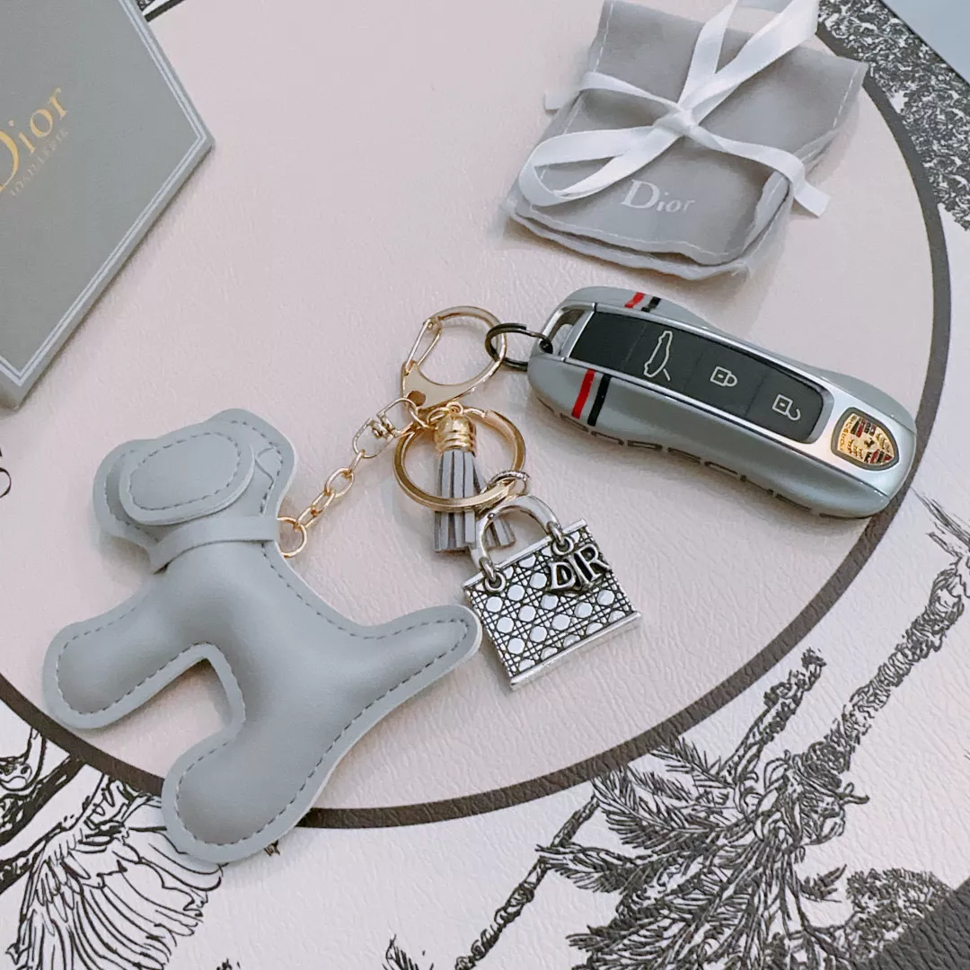 Christian Dior Key Holder And Bag Buckle Stylish 1054