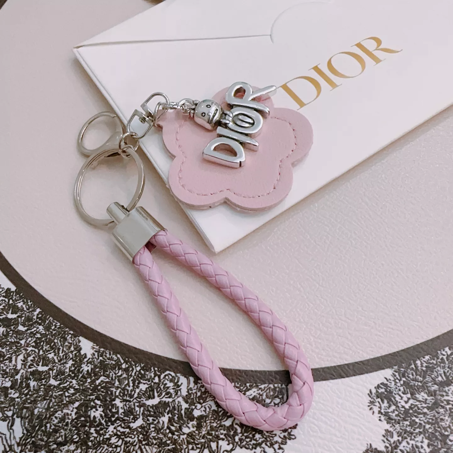 Christian Dior Key Holder And Bag Buckle Trendy 2169