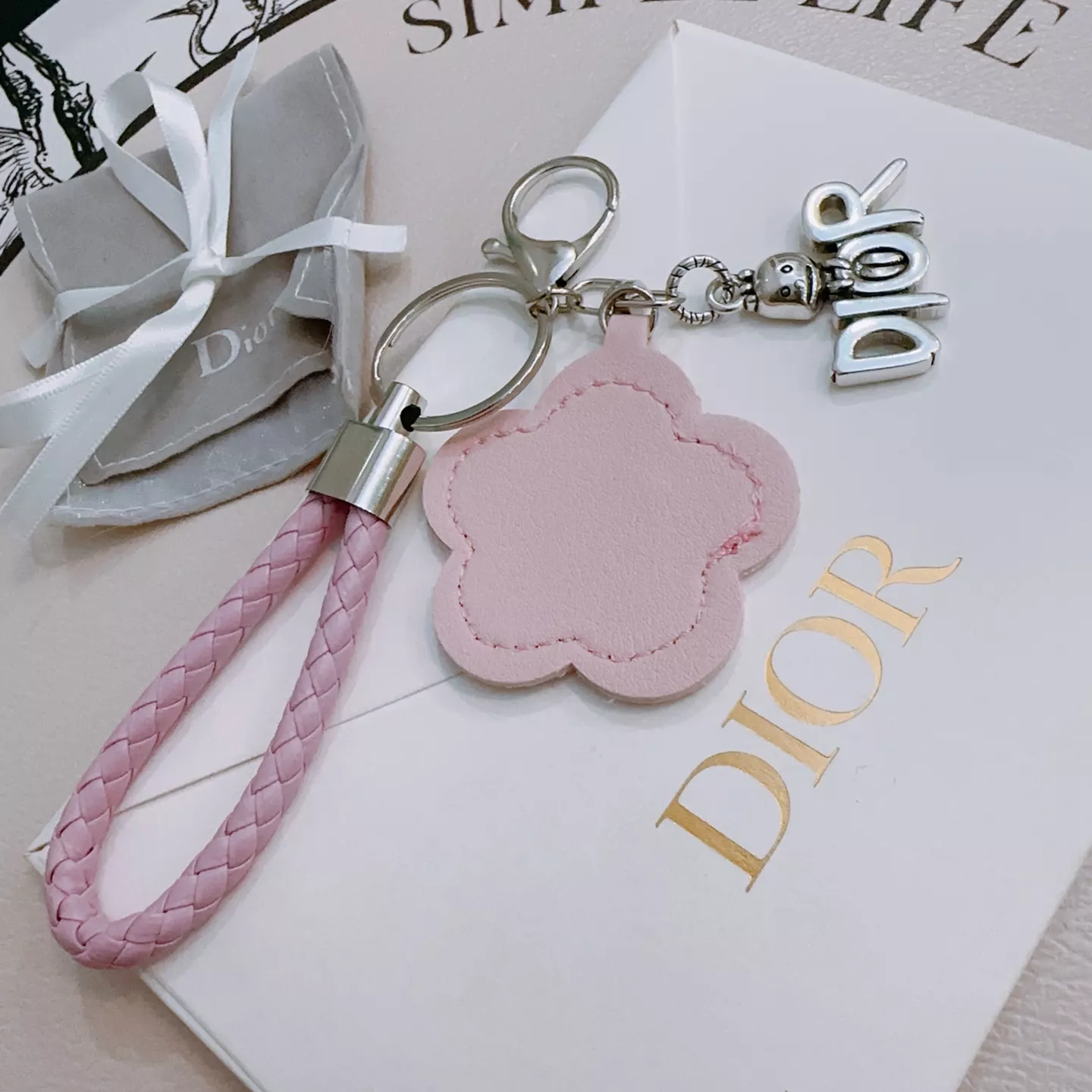 Christian Dior Key Holder And Bag Buckle Trendy 2169