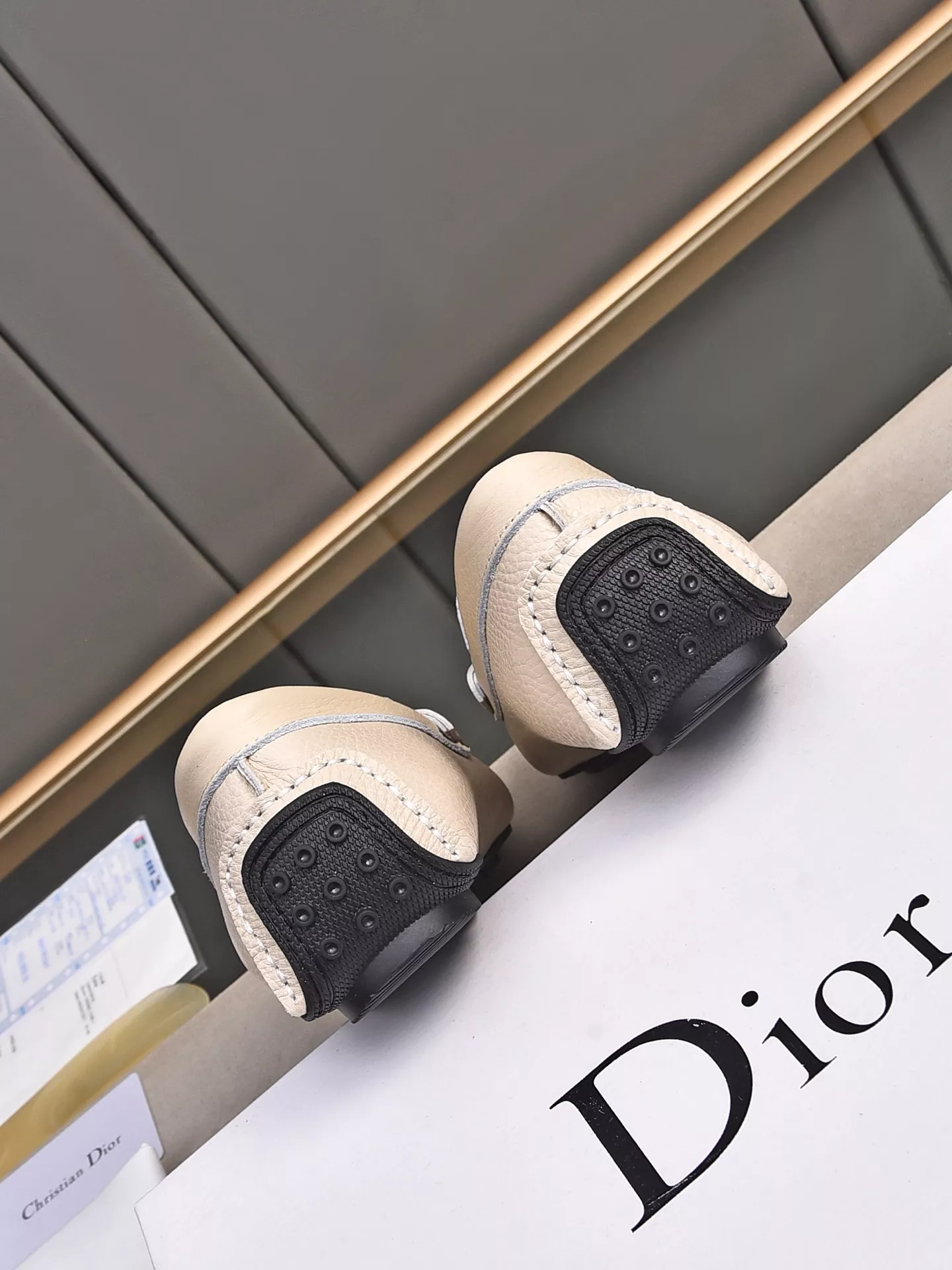 Christian Dior Leather Shoes For Men Affordable 4190