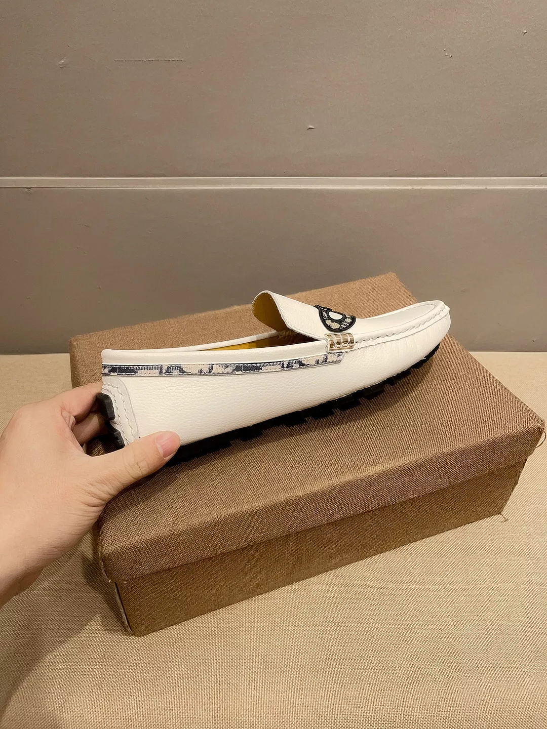Christian Dior Leather Shoes For Men Breathable 4092