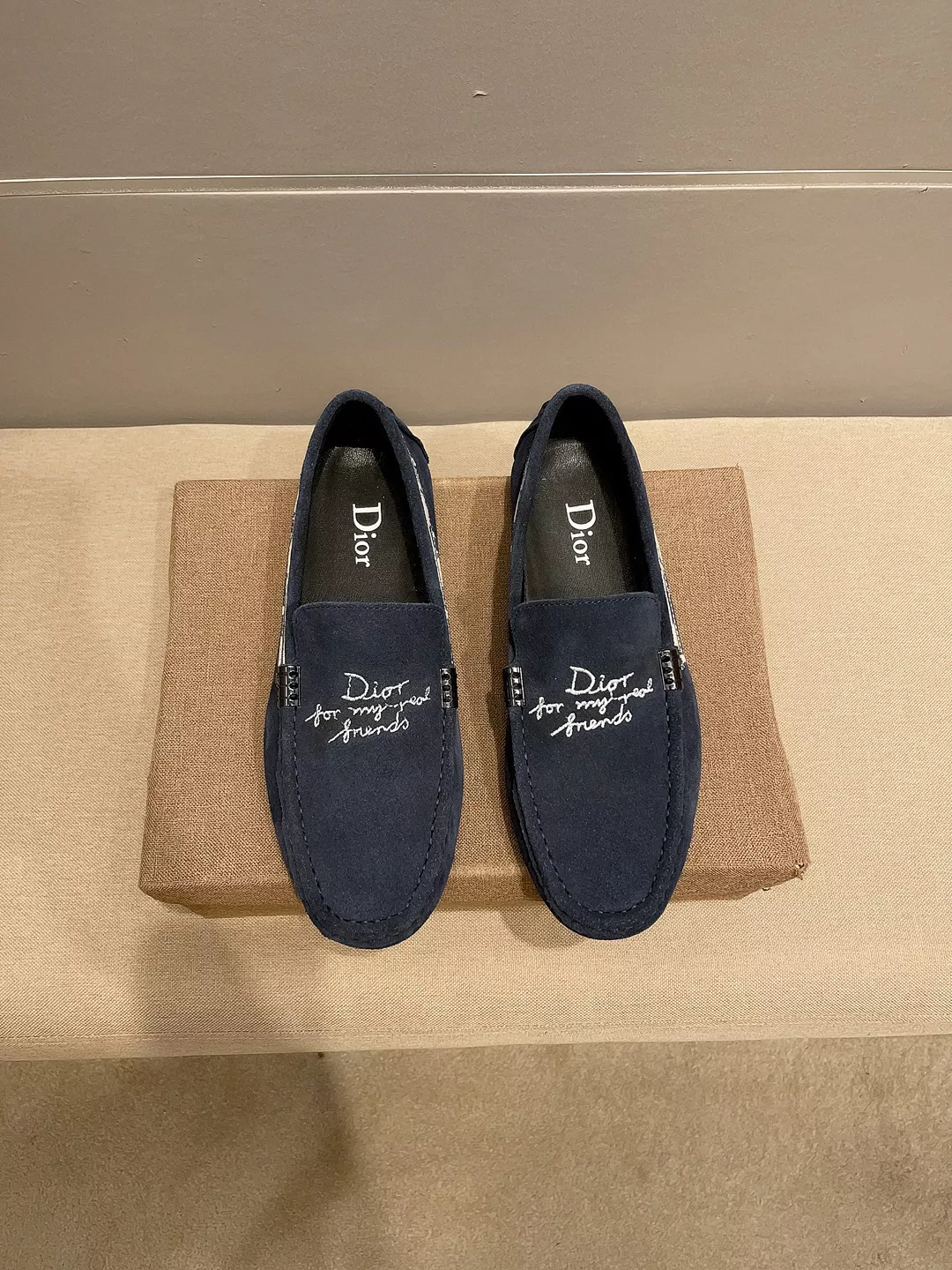 Christian Dior Leather Shoes For Men Breathable 4744
