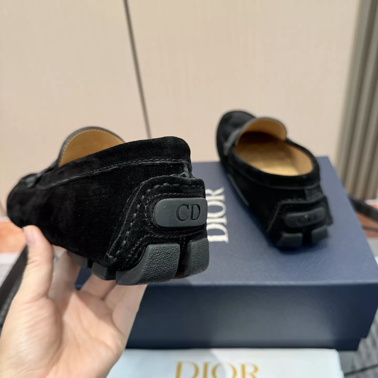 Christian Dior Leather Shoes For Men Classic 9106