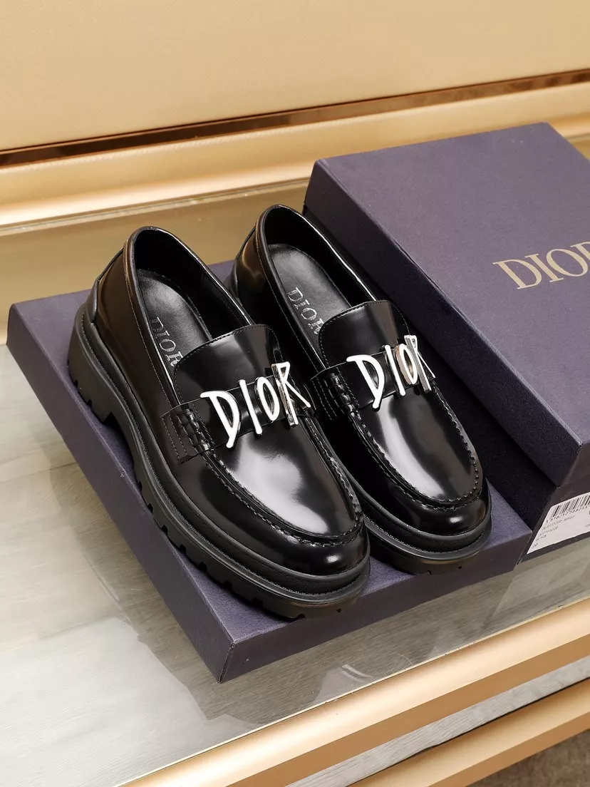 Christian Dior Leather Shoes For Men Cozy 1985